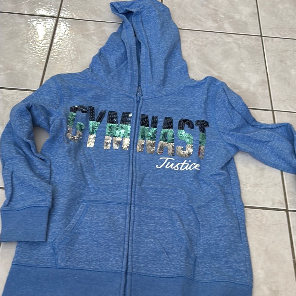 Justice Blue Kids Hoodie
